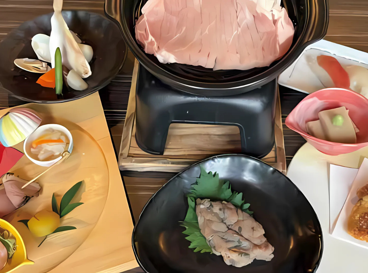 椿のお祝いコース