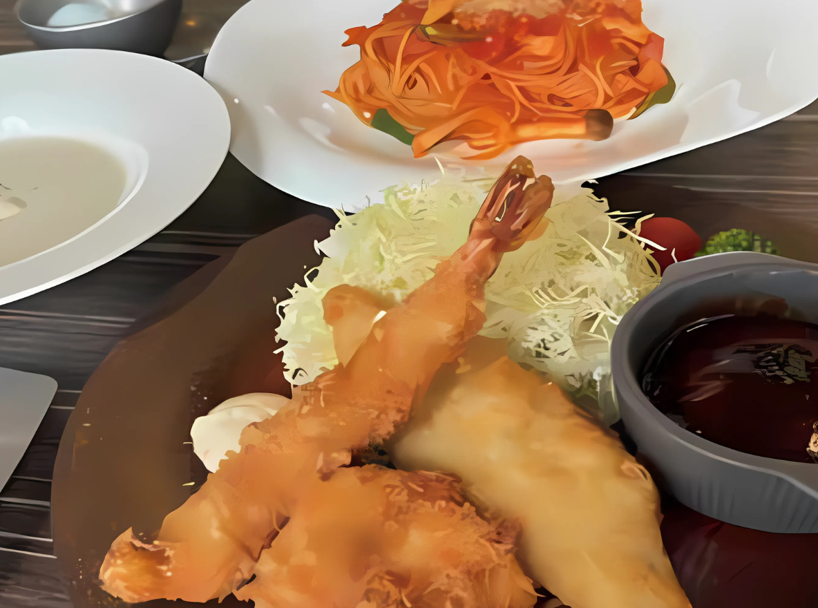 レトロ喫茶の洋御膳コース