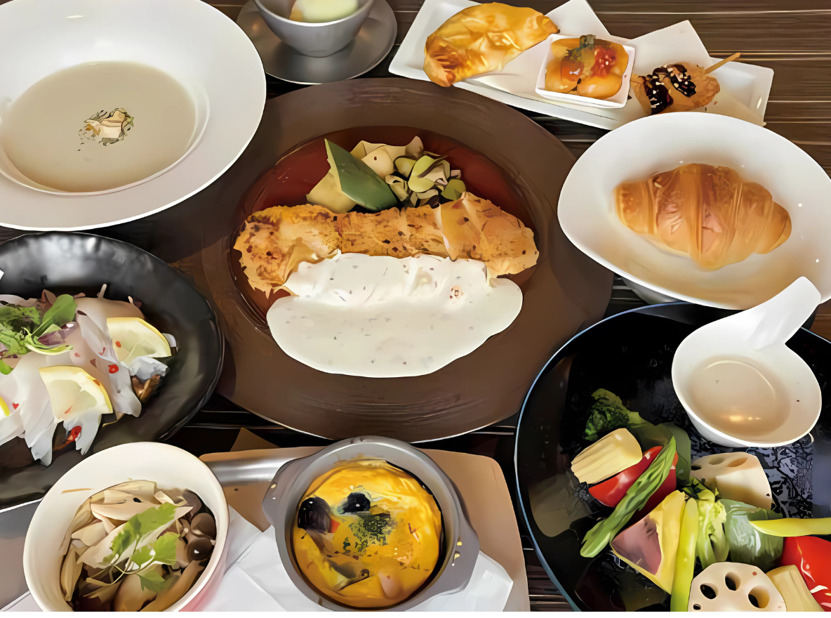 椿のお祝いコース